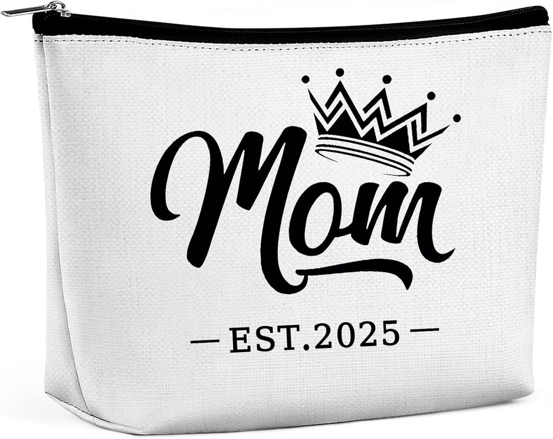 Mom Makeup Bag,New Mom Gifts for Travel Makeup Bag, Shopping, Beach, Travel (One Size)