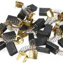 Carbon Brushes for Electric Motors Spare Part Repair 12mm x 8mm x 5mm - Pack of 20