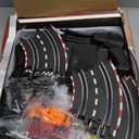 Slot Car Race Track Sets for Kids Ages 4-8, 20ft 2-Player 4-Lane Race Track with 2 RC Cars Speed-Controlled, Racing Circuit Toy for Boys 4-12, Pista de Carros para Nios