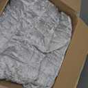 BEDELITE Velvet Quilt Set Queen Size - Luxury Velvet Comforter Bedding Set 3 Pieces, Lightweight Soft Cozy Shiny Light Grey Oversized Bedspread Coverlet for All Seasons with 2 Pillow Shams