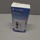 JISULIFE Handheld Fan Life7  Ultimate Flexibility: High-Power Motor, LED Display, 19.5 Hrs Cooling, 5000mAh Rechargeable, 5-Speed, Foldable Design, 3-IN-1 Portable Fan for Travel Cruise Beach(Pink)