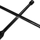Performance Tool W2 Black 14-Inch Metric 4-Way Cross Lug Wrench