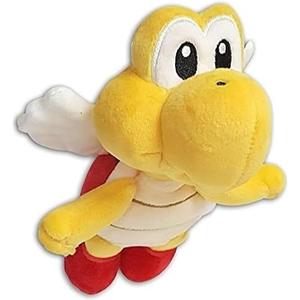 Little Buddy Super Mario All Star Collection 1590 Koopa Paratroopa Stuffed Plush, 7.5", Multi-colored
