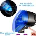 3D VR Headset, Virtual Reality Glasses Headset Helmets, Compatible with 5.0-7.0 inch with Controller, for Mobile Games & Movies(Black)