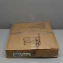 Collapsible Wagon 220 lbs, Heavy Duty Wagon Carts Foldable, Portable Wagons for Groceries, Beach Cart with All-Terrain Wheels & Drink Holders, Utility Wagon for Shopping, Sports, Camping, Black