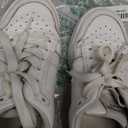 Calvin Klein Women's Ashier Sneaker, White 140, 5