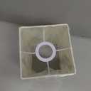 MY MIRONEY 5.51" x 5.51" x 7.87" Square Lampshades Beige Linen Lamp Shades