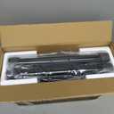 Motorized Mini Exercise Bike Electric Pedal Exerciser for Seniors Rehab Training, Under Desk Bike Pedal Exerciser for Arm/Leg Fitness & Physical Therapy, 6 Levels Speed Adjustment (Black)