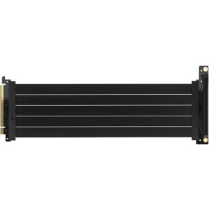 Corsair Premium PCIe 4.0 x16 Extension Cable 300mm - EMI Shielded - 90 Female PCIe Connector - Backwards Compatible with PCIe 3.0 Systems - Black