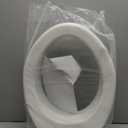 Carex Toilet Seat Riser, Elongated Raised Toilet Seat Adds 3.5 inches to Toilet Height, for Assistance Bending or Sitting, 300 Pound Weight Capacity Toilet Riser