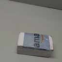 2 Pack Satin Brass Dummy Door Knob Set, Clear Glass Crystal Inactive Interior, Hall and Closet Square Gold, Diamond Shape Kit BS-009