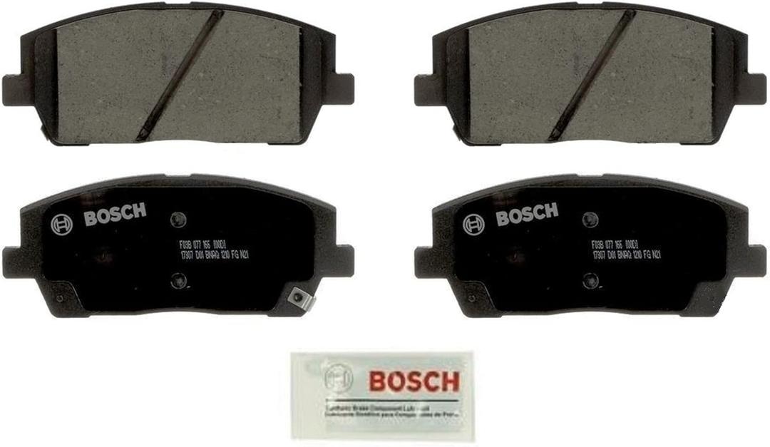 BOSCH BC2215 QuietCast Premium Ceramic Disc Brake Pad Set - Compatible with Select Hyundai Palisade; Kia Telluride; FRONT