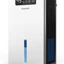 KeepGlad Dehumidifiers for Home, Humidity Display Dehumidifier for Basement Bathroom Bedroom, Auto Shut Off