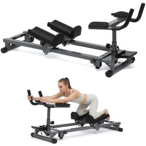 3D Crawl Trainer for Adults – Full Body Exercise Machine for Core Strength | Spine Decompression & Low Impact Workout with Digital Counter, Adjustable Length for Home Gym