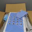 Heavy Duty Bath and Shower Bench with Adjustable Height and Reversible backrest - Handicap Shower Chair for Elderly and Disabled, Sliding Shower Chair, Bathtub Chair For Inside Tub