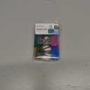 Officemate Easy Grip Medium Binder Clips, Assorted Metallic Colors, 12 Pack (31054)