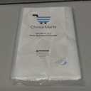 100 Clear Plastic Merchandise Bags With Handles 9"x12" 1.25Mil Thick Glossy Retail Shopping Bag for Small Business, Boutique, Clothing, Trade Show, and Gifts