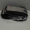 Onlyeasy Sturdy Under Bed Shoe Storage Organizer, Set of 2, Fit 12 to 24 Pairs, Underbed Shoes Closet Storage Solution with Clear Window, Breathable, L29.3 x W23.6 x H5.9, Linen-like Black, MXAUBSB2P