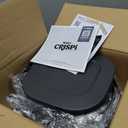 Ninja Crispi 4-in-1 Glass Air Fryer | 450F | Non-Toxic | 4QT & 6-Cup Glass Containers w/Lids | Microwave, Freezer, Dishwasher Safe | Max Crisp, Air Fry, Bake, Recrisp | Cyberspace Gray, FN101GY