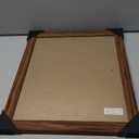 10x12 Wood Frame Brown, Natural Wooden 12x10in Picture Frames, Modern Golden 10 x 12inch Gallery Photo Pic Frame with HD Plexiglass, Horizontal Vertical Wall Mounting Tabletop Display 1Pcs