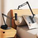 Tablet Holder for Bed Headboard, Sofa, Desk - 360Adjustable Hands-Free Phone and Tablet Holder - Comfortable Viewing in Any Position