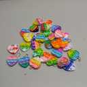 Pop Fidget Toys Bulk Its Valentines Day Gifts for Kids 30 Pack Valentines for Kids Classroom Valentines Day Party Favors Mini Heart Pop Fidget Keychain It Bulk Toys Valentine Goodie Bags Boys Girls