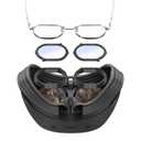 DEVASO Glasses Spacer Protector for PSVR2, Blue Light Blocking Glasses Compatible with Playstation VR2, Anti-Scratch Ring Adapter Prevent Eyeglass Glasses from Scratching for PS VR2 (1 Pair)