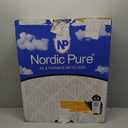 Nordic Pure 20x25x2 (19 1/2 x 24 1/2 x 1 3/4) Pleated Air Filters MERV 13 Plus Carbon 3 Pack
