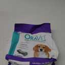 ORAVET Dental Chews for Dogs, Oral Care and Hygiene Chews (Medium Dogs, 25-50 lbs.) Purple Pouch, 30 Count