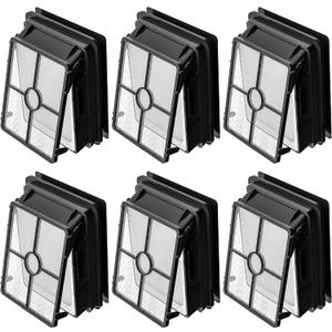 6 Pack 1866 Filters Compatible with Bissell Crosswave 3888A 1785 2210 2211 2304 2306 2551 2554 2590 2593 2596 CrossWave Cordless Max All in One Wet-Dry Vacuum Cleaner, Compare to Part # 1608684
