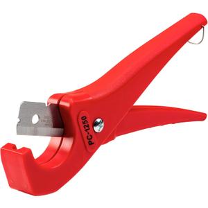 RIDGID 23488 Model PC-1250 Single Stroke Plastic Pipe and Tubing Cutter, 1/8-inch to 1-5/8-inch Pipe Cutter (Small)