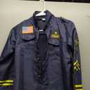 Police Costume for Kids, Police Officer Costume for Boys & Girls with Uniform and Accessories, Halloween Costumes for Kids Boys, Toddler Dress Up Cop Outfit Set for Halloween Career Day L