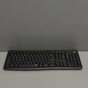 Logitech MK295 Wireless Mouse & Keyboard Combo with SilentTouch Technology, Full Numpad, Advanced Optical Tracking, Lag-Free Wireless, 90% Less Noise - Graphite (Black)