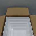 Sintuff Buffet Risers 5 Pcs Acrylic Food Display Risers for Buffet Table Dessert Cake Jewelry Figures Show Decor Acrylic Cube Boxes Nesting Risers with Hollow Bottoms(6/7/8/9/10inch,White)