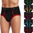 5Mayi Mens Briefs Underwear Cotton Brief Underwear for Men Pack (X-Large)