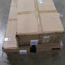 Marsail 89" Couch, 3-Seater Modern Sofa with Deep Seats, Comfy Upholstered Linen Sofas for Living Room, Apartment, Light Grey