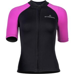 Wetsuit Top Men Short Sleeve Front Zip Wetsuit Jacket 1.5mm Neoprene Swimsuit for Swimming Diving Surfing (X-Large)