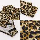 Queen.M Women's Basic Solid Bodysuit Turtleneck Leotard Top Long Sleeve Bodycon Jumpsuit Stretchy Romper (XS)