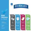 FitRight Adult Incontinence Underwear, Heavy Absorbency, 3X-Large, 75"-94" Waist (20 Count)