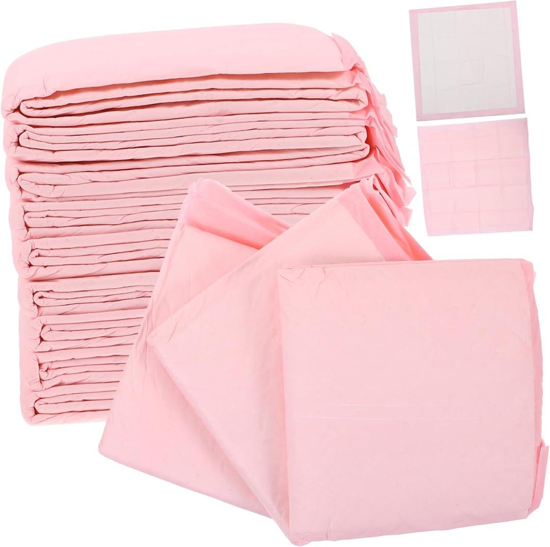 Thick Pet Training Pads Super Absorbent Dog Diaper Mats for Indoor Outdoor Use for Puppies Aging Dogs and Travel (60*60*0.2cm)