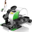 ANCHEER Under Desk Elliptical Machine Transform Your Life - High-End, Portable, Mini Leg Exerciser While Sitting. Perfect for Seniors, No Noise. Ideal Gift for Family As Seen on TV (Emerald Green)