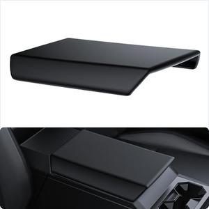 BASENOR Armrest Cover for 2024 2025 Tesla Cybertruck Scratch Resistance Center Console Cover Non-Slip Arm Rest Protector Cybertruck Interior Accessories Black