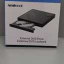 External DVD Drive USB 3.0 USB C CD Burner CD/DVD +/-RW Optical Drive, Slim Portable DVD CD ROM Rewriter Writer Duplicator for Laptop Desktop PC Windows 11/10/8/7 MacBook Mac Linux OS Apple