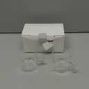 Mfacoy 2 Pack Measuring Cups, 75ML Espresso Cups with Handle, Espresso Shot Glasses with V-Shaped Mouth, Clear Accessories, Milk Frothing Pitcher | with Handle, with V-Shaped Mouth, Accessories