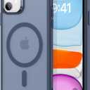 ESR for iPhone 11 Case, Compatible with MagSafe, Shockproof Military-Grade Protection, Scratch-Resistant Back, Magnetic Phone Case for iPhone 11, Classic Hybrid Case, Frosted Blue