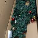 6 ft. Pre-Lit Cactus Artificial Christmas Tree with LED Lights