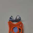 Stimuli Cat Harness Design For Outdoor Cats, Stimulicat Harness Adjustable Soft Mesh Vest With Reflective Safety Strips, Allowing Cats To Safe And Stress-Free (Orange 1, M (recommended 10-18 catties))