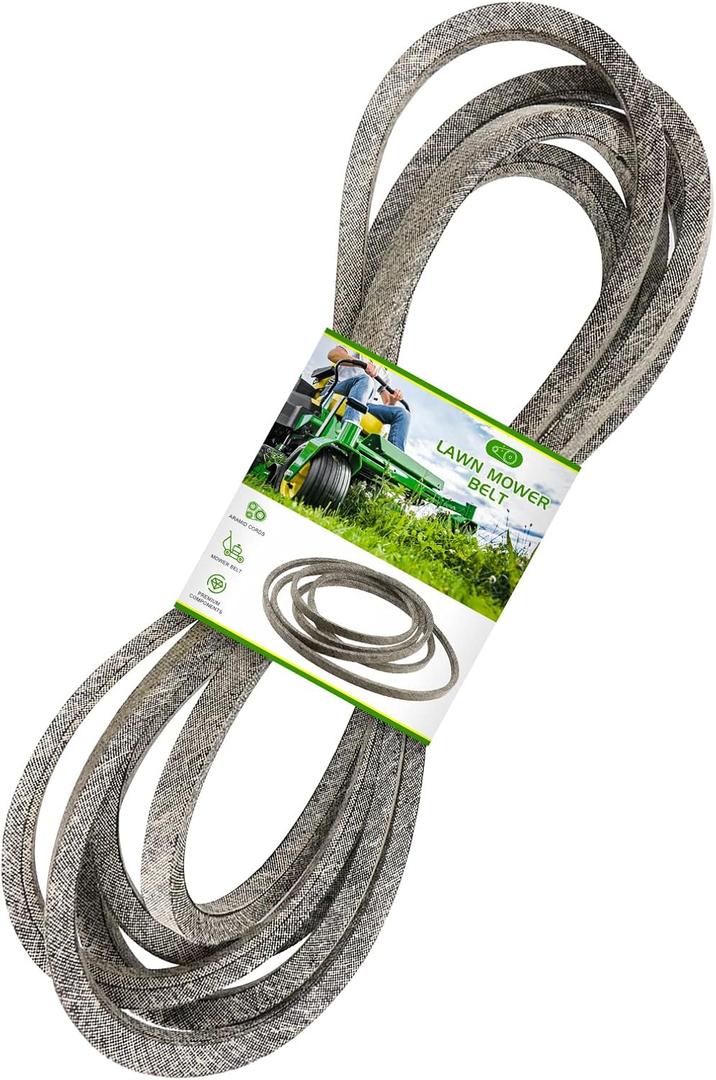 42" Lawn Mower Deck Belt 1/2"x88" Fits for Husqvarna 532144200 AYP 144200 419271 531007562 532131290, Fits LR12 LT1538 LT120 LTH120 LTH130 YTH150, Made with Aramid Cord