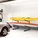 WALMANN Garage Kayak Rack, Heavy-Duty Metal Kayak Storage Rack Adjustable Freestanding Kayak Stand