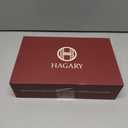 Wave Cutlery Set 20 Pieces Stainless Steel Flatware Set Service for 4 Utensils For Home Kitchen Wedding Laser Engraved Dishwasher Safe (All Blue)